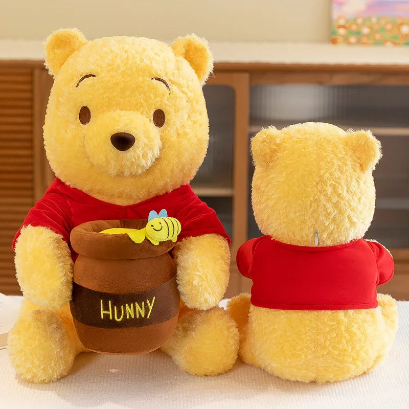 35-55cm Disney Honey Jar Winnie The Pooh Anime Soft Plush Toys Kawaii Pooh Bear Stuffed Animal Dolls Children Kids Birthday Gift 35-55cm Disney Honey Jar Winnie The Pooh Anime Soft Plush Toys Kawaii Pooh Bear Stuffed Animal Dolls Children Kids Birthday Gift